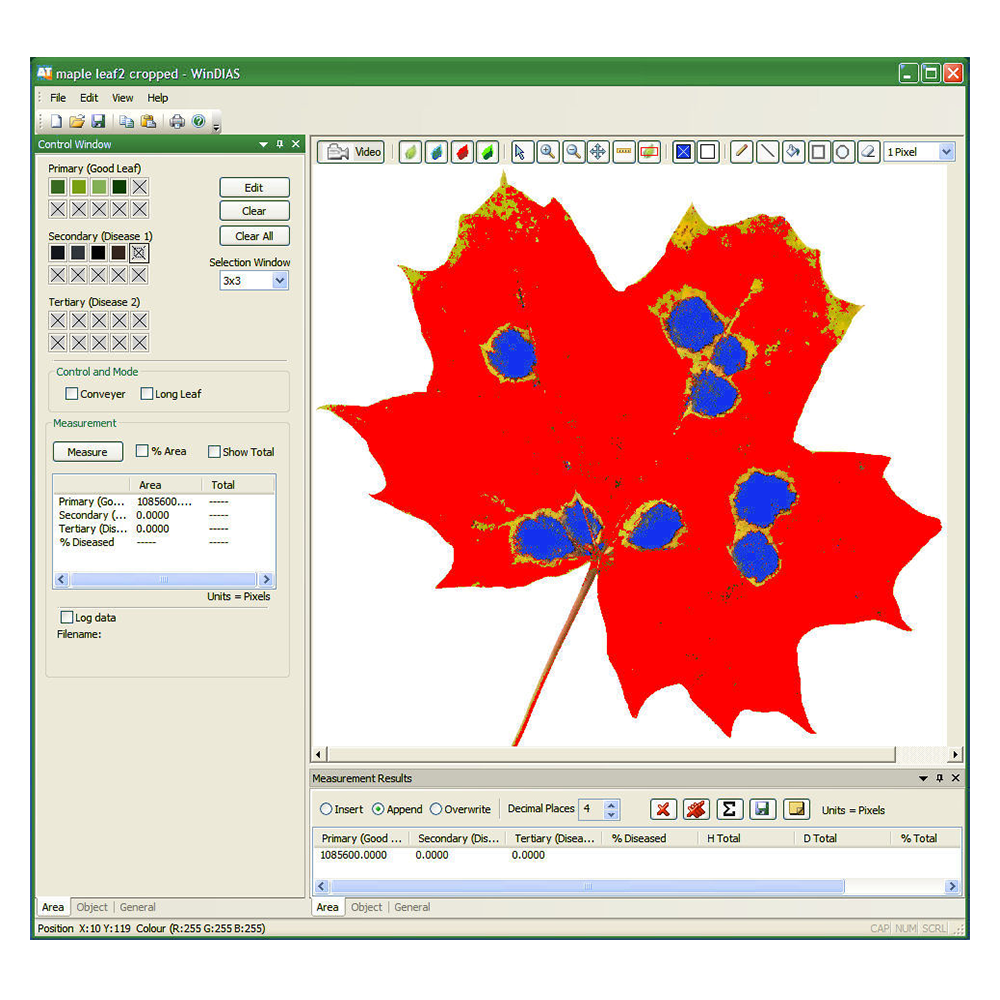 WinDIAS Leaf Image Analysis System - Image 13