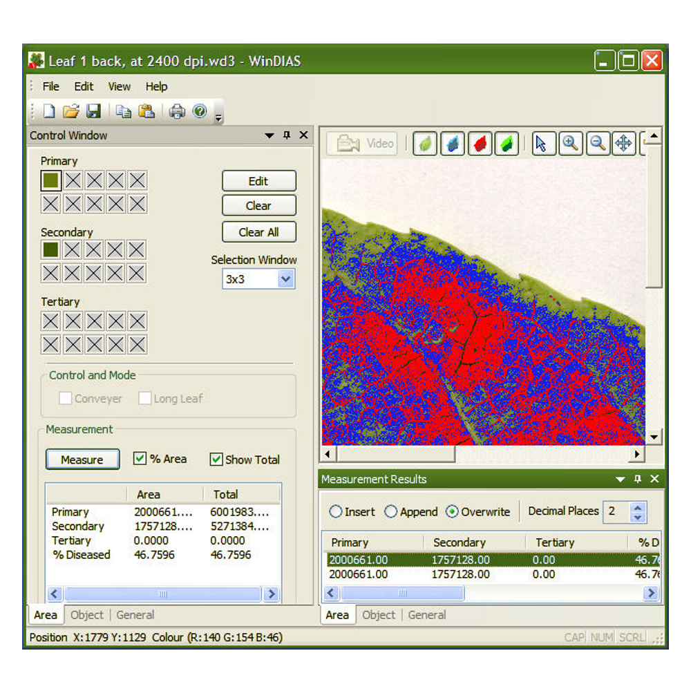 WinDIAS Leaf Image Analysis System - Image 12
