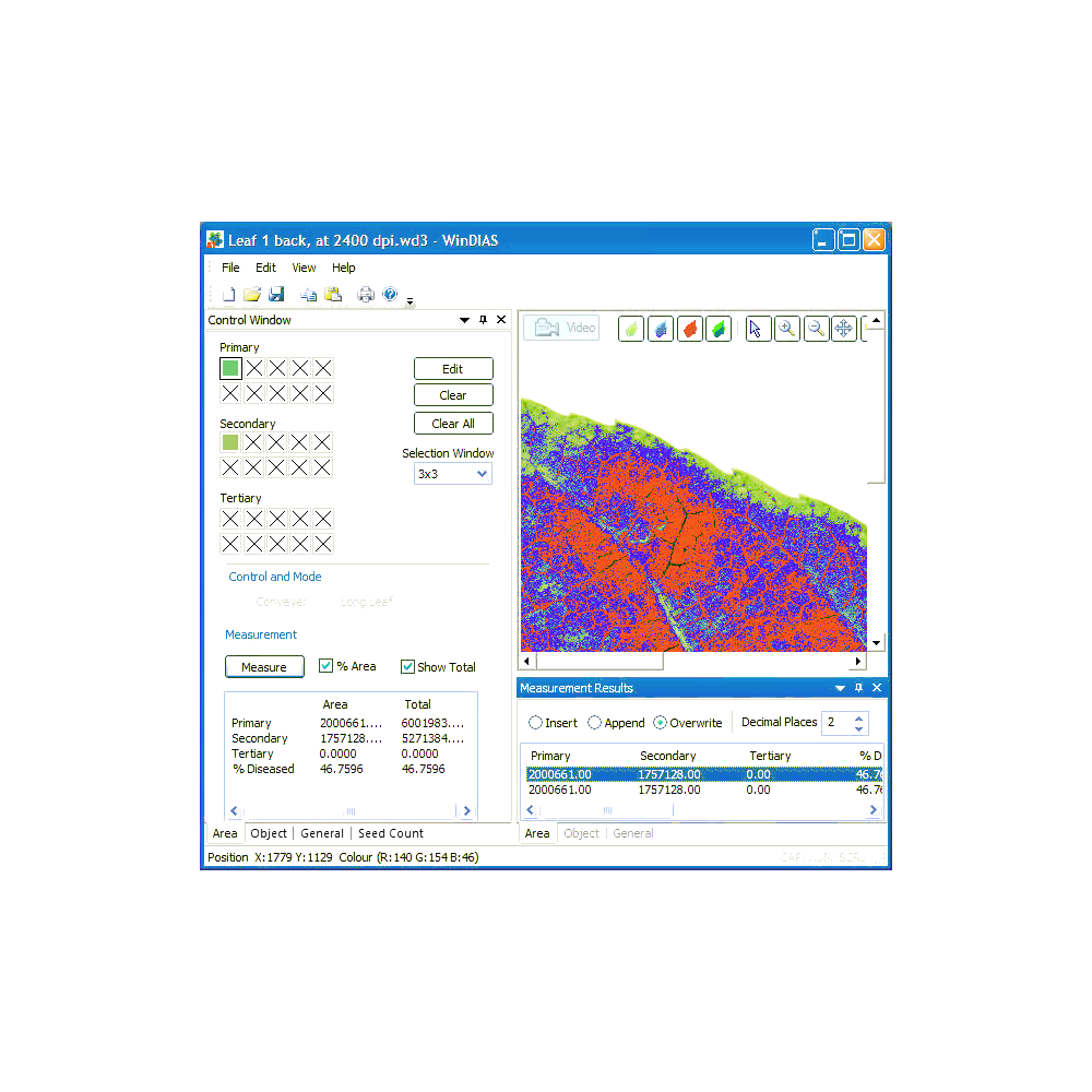WinDIAS Leaf Image Analysis System - Image 2